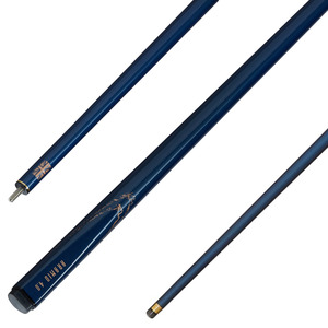 57" Aramid Midnight Blue Graphite Cue - 2pc