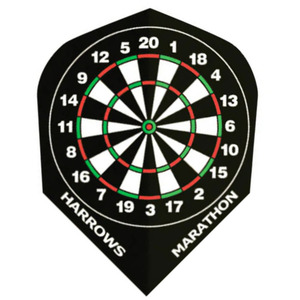 Shopping Darts: Marathon Dartboard Flights - Shape