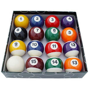 2 1/16" Pool Balls - Standard