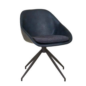 Study: Cooper Spider Leg Office Chair Vintage Blue