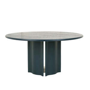 Dining Room: Leon Round Dining Table Six Seater Teal