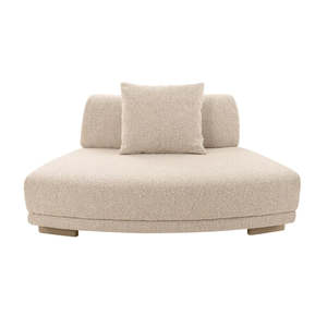 Felix Orbit Two Seater Curve Sofa Moonbeam