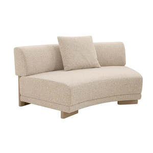 Living Room: Felix Orbit Two Seater Arc Sofa Moonbeam