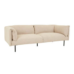 Living Room: Felix Fold Three Seater Sofa Biscotti
