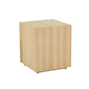 Living Room: Ember Block Side Table Natural