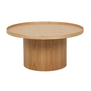 Living Room: Classique Pedestal Coffee Table Natural