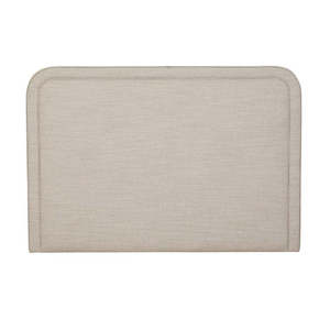 Bedroom: Hugo Ridge Queen Bedhead Natural Speckle