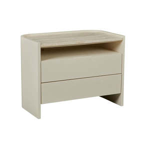 Bedroom: Elsie Two Drawer Bedside Shell