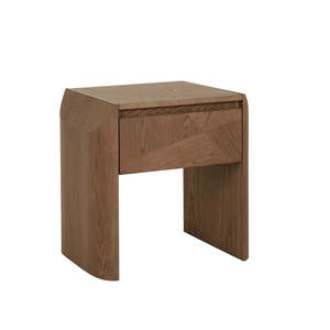 Luna Bedside Smoked Ash