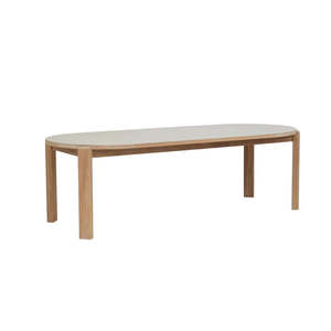 Outdoor: Cannes Quadra Oval Dining Table