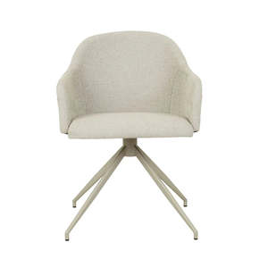 Riley Piped Spider Leg Office Chair Feather
