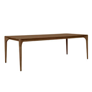 Study: Piper Spindle Desk Mocha Oak
