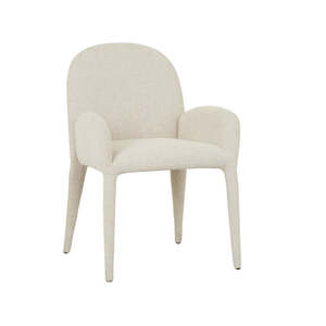 Jules Dining Armchair Sandcastle Tweed