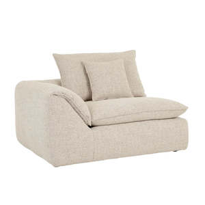Living Room: Madrid Fold Left Arm Sofa Tapioca