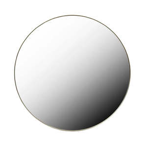 Elle Round Mirror Brushed Gold