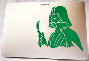 Products: Darth Vader Macbook decal thedesignroom