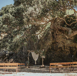 Hire: Vintage Ceremony Bench Seating (Hire Price & Pickup Only)