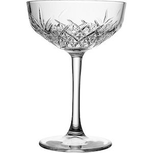 Glassware: Vintage Champagne Coupe (Hire Price & Pickup Only)