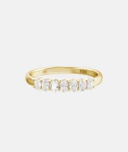 Classic Seven Stone Diamond Ring