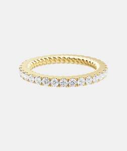 Trish Peng Full Hoop Diamond Wedding Band