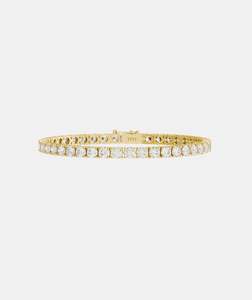 Classic Box Set Diamond Tennis Bracelet, Lab-Grown