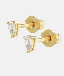 Earrings: Mini Claw-Set Diamond Studs
