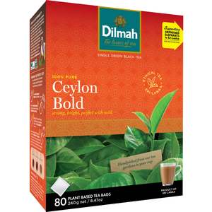 Premium Ceylon Bold 80 Tagless Tea Bags