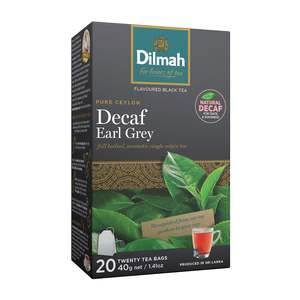 Dilmah Gourmet Teas: Decaf Earl Grey 20 Teabags
