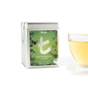T Series Designer Gourmet Teas: t-Series Tin Pure Peppermint Leaves 34g Loose Leaf Tea