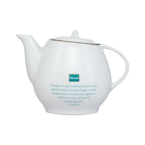 Teaware Gifts: Dilmah Melton Teapot - White (460mL)