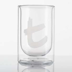 T Series Designer Gourmet Teas: T-Series Double Wall Tea Glass (230ml)