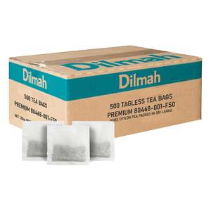 Dilmah Premium Ceylon Teas: Premium 500 Tagless Tea Bags