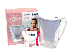 New: BWT FILTER WATER JUG 2.7 LITRE with Free Filter Cartridge