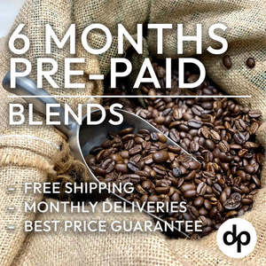 Coffee Beans: 6 MONTHS PRE-PAID BLENDS