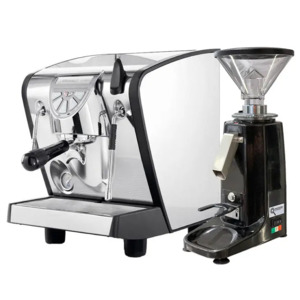 Nuova Simonelli: Nuova Simonelli Musica (Tank) Black + PRECISION GSP + STARTER PACK