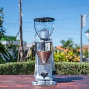 Mazzer: Pre Loved Mazzer Mini E In Silver Coffee Grinder