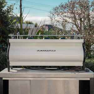 Used Equipment: Ex Demo As New 3 Group La Marzocco Strada AV Commercial Coffee Machine