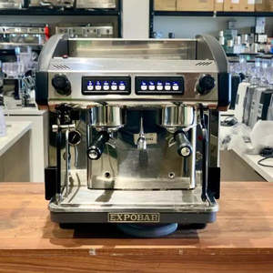 Second Hand 10 Amp Compact Commercial Coffee Machine With Auto Steamer