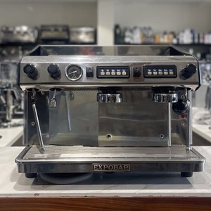 Pre Owned 2 Group 15 Amp Expobar Megacrem Commercial Coffee Machine