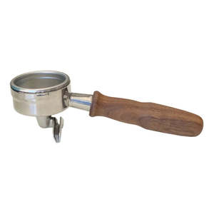 Pesado Double Spout Portafilter with Specht Walnut Handle