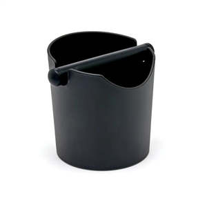 Knock Box Tube: Rhino Waste Tube - Black