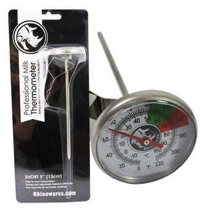 Thermometer: Rhino Professional Milk Thermometer Short (13cm)