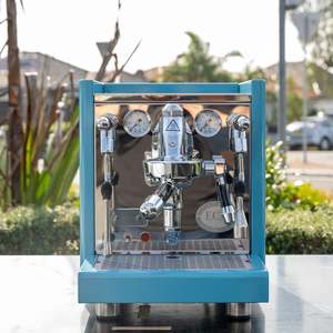 Coffee Machines For Home: Custom Baby Blue ECM Technika V Profi PID Coffee Machine