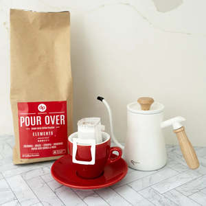 Di Pacci Value Packs: PRECISION POUR OVER KETTLE & ELEMENTS POUR OVER BLEND GIFT PACK