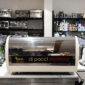 Astoria: 3 Group Tall Cup Used Astoria Commercial Coffee Machine