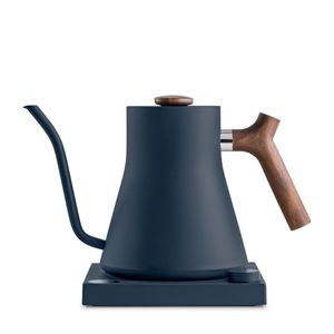Kettle: Fellow Stagg EKG Kettle – Stone Blue & Walnut Handle