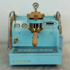 La Marzocco Home Coffee Machines: Brand New Custom La Marzocco Gs3 MP Baby Blue Coffee Machine