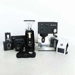 Rancilio Silvia Black 2025 V6 & Precision GSP Black Grinder Package