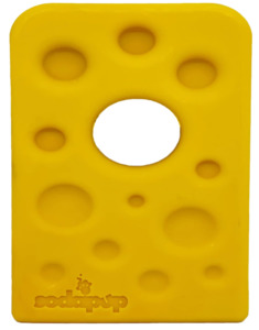Chew Fetch Tug Toys: Swiss Cheese Wedge Chew Toy