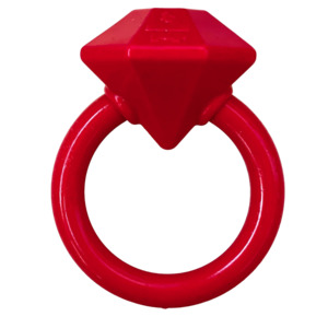 Diamond Teething Ring Power Chew Toy